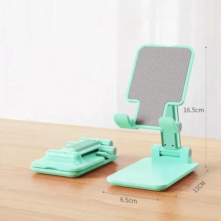 Foldable Mobile Phone & Tablet Holder Stand | Flexible Adjustable Desktop Mount
